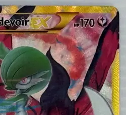 Pokemon Gardevoir EX 116/114 Secret Rare NM XY Steam Siege Gold Border - Image 4