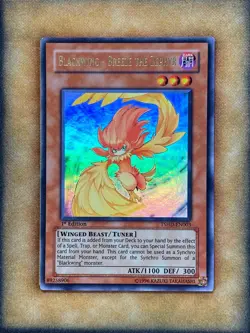Yugioh Blackwing - Breeze the Zephyr TSHD-EN003 Ultra Rare 1st Ed NM - Image 1
