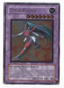 Yu-Gi-Oh Cyber Blader EEN-EN032 Ultimate Rare 1st Edition NM - Image 1