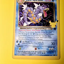 Dark Gyarados 8/82 Celebrations Classic Collection Pokemon Card Tcg Alt Art Holo - Image 2