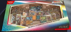 Pokemon TCG Prismatic Evolutions Lucario ex Tyranitar ex Premium Collection Seal - Image 1