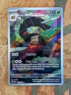 Pokemon Card TCG - Crustle 183/182 Illustration Rare Paradox Rift Near Mint - Image 2