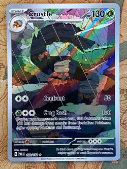 Pokemon Card TCG - Crustle 183/182 Illustration Rare Paradox Rift Near Mint - Image 3