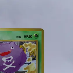 Koffing No.109 Vending Series 2 Old back Vintage Glossy Pokemon Card Japanese - Image 3