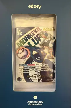One Piece Card Luffy Dodgers Promo EB02-010 English Opened - Image 1