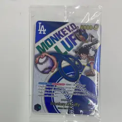 One Piece Card Luffy Dodgers Promo EB02-010 English Opened - Image 2