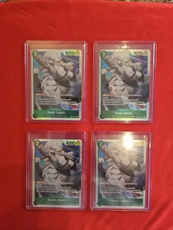 Hody Jones OP06-035 SR x4 Playset One Piece TCG Wings of the Captain English - Image 1