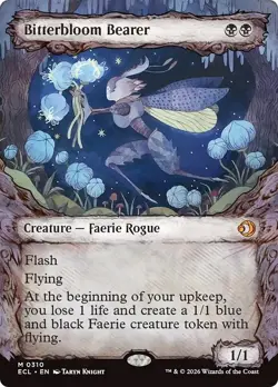 Showcase BITTERBLOOM BEARER x1 mtg NM-M Lorwyn Eclipsed 1 Mythic - Image 1