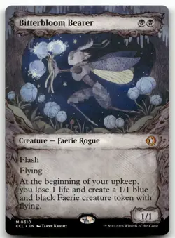 Bitterbloom Bearer (Showcase) MTG Lorwyn Eclipsed 310 M NM - Image 1