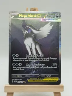 Pokemon TCG Mega Absol Ex 180/132 Special Illustration Rare Mega Evolution - Image 1