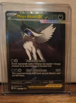 Pokemon TCG Mega Absol EX 180/132 Special Illustration Rare Mega Evolution - Image 1