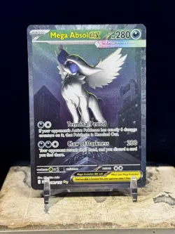 Pokemon TCG Mega Absol EX 180/132 Special Illustration Rare Mega Evolution - Image 1