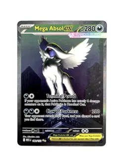 Mega Absol EX 180/132 Mega Evolution Special Illustration Rare Pokemon TCG NM - Image 1