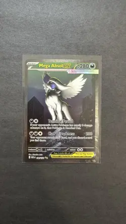 Mega Absol Ex 180/132 Mega Evolution Special Illustration Rare Pokemon TCG NM - Image 1