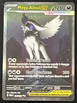 Mega Absol EX 180/132 - Special Illustration Rare Pokemon TCG, Mega Evo - NM - Image 1