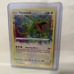 Pokemon TCG Rayquaza Vivid Voltage Holo Rare Card 138/185 NM/M Condition - Image 1