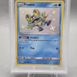 Pokemon PSA 10 Froakie SV11/SV94 Sun & Moon Holo 2019 Hidden Fates - Image 3