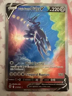 Origin Forme Dialga V - 177/189 - Pokemon Astral Radiance Alternate Art Card NM - Image 1