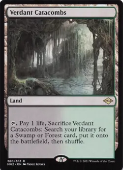 1x Verdant Catacombs Modern Horizons 2 Regular MTG Card Magic The Gathering - Image 1