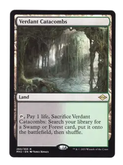 MTG Verdant Catacombs Modern Horizons 2 260/303 Regular Rare Near mint - Image 1