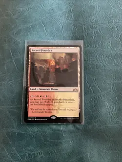 Sacred Foundry Guilds of Ravnica Regular Land Rare MTG - Image 3
