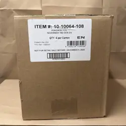 Pokemon TCG Mega Kangaskhan ex COLLECTION BOX CASE Factory Sealed 6 Boxes - Image 1