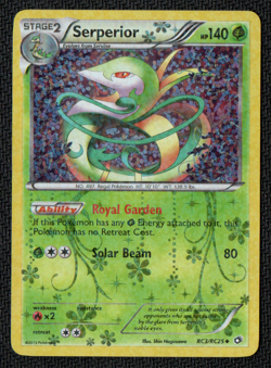 Serperior RC3/RC25 Legendary Treasures Radiant Collection Pokemon TCG Card - Image 1