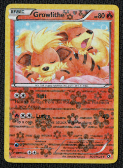 Growlithe RC4/RC25 Legendary Treasures Radiant Collection Pokemon TCG Card - Image 1