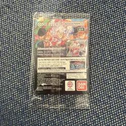 One Piece Monkey D. Luffy US Voyage College Basketball Card Rutgers 1/23 IN HAND - Image 2