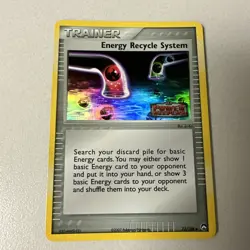 Energy Recycle System 73/108 EX Power Keepers Reverse Holo Pokemon Card LP - Image 1