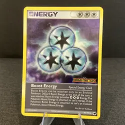 Boost Energy 87/101 Dragon Frontiers Reverse Holo Stamped 2006 Pokemon Card - Image 1