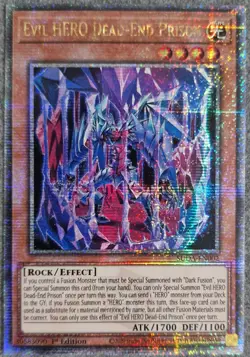 SUDA-EN002 Evil HERO Dead-End Prison - Quarter Century Secret Rare Card 1st Ed - Image 2