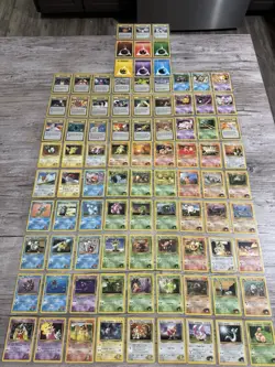 NM (Unlimited)COMPLETE Pokemon GYM HEROES Set 90-Card UNCOMMON/COMMON Non-Holo - Image 1