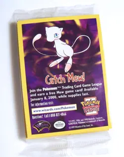 Pokemon "Catch Mew!" promo cards, two sealed packs (1999) see details - Image 4
