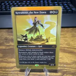 Magic The Gathering MTG Ketramose The New Dawn 482 First Place FOIL - Image 1