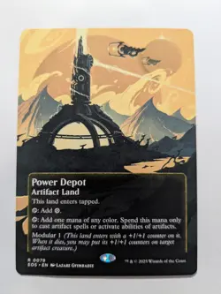 Power Depot 79 - Extended Art EOS NM MTG Edge of eternities MtG Stellar Sights - Image 1