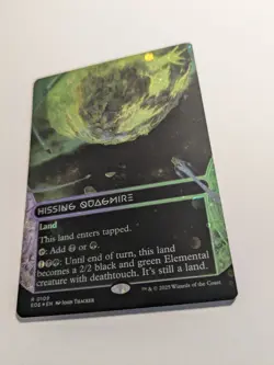 MTG Hissing Quagmire (Borderless) (Galaxy Foil) EOS #109 Rare Stellar Sights - Image 2