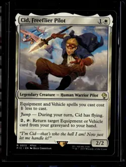 Cid, Freeflier Pilot - 13 - FIC - NM - MTG Magic the Gathering - Image 1