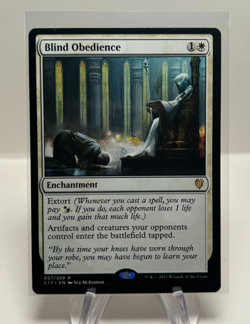 MTG Blind Obedience [Commander 2017] - Image 1