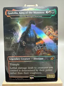 Magic MTG Buy-A-Box Promos Godzilla, King of the Monsters - Zilortha #275 Foil - Image 1