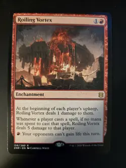 Roiling Vortex NM Zendikar Rising MTG FREE SHIPPING - Image 1