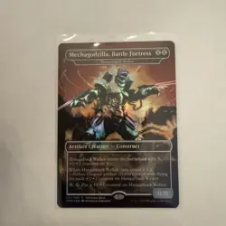 MTG Mechagodzilla, Battle Fortress FOIL PROMO NM - Image 1