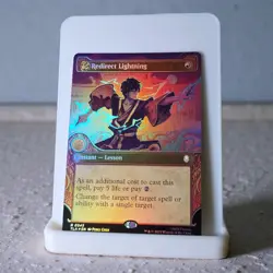 Redirect Lightning (Showcase) Avatar: The Last Airbender Foil - Image 1