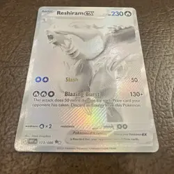 Pokemon TCG Reshiram EX White Flare Mint-Near Mint Condition Card 173/086 BWR - Image 3