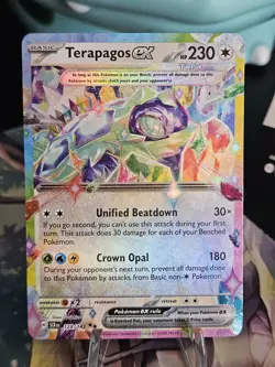 Terapagos ex - 128/142 - Pokemon Stellar Crown Double Ultra Rare NM - Image 1