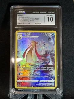 Pokemon Milotic Trainer Gallery Holo Silver Tempest Tg02/tg30 CGC Gem Mint 10 - Image 1