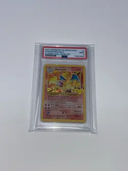 2021 POKEMON CELEBRATIONS CLASSIC COLL #4 CHARIZARD-HOLO PSA 9 4/102 NEAR MINT - Image 1