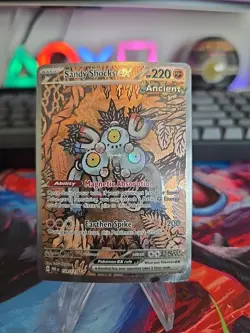 Pokemon TCG Prismatic Evolutions Sandy Shocks EX 159/131 Special Illustration NM - Image 1