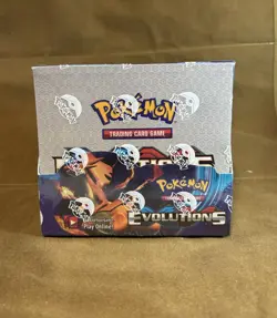 Pokemon XY Evolutions Booster Box Factory Sealed - Image 1
