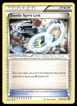 Pokemon TCG Steelix Spirit Link Uncommon Regular - Image 1